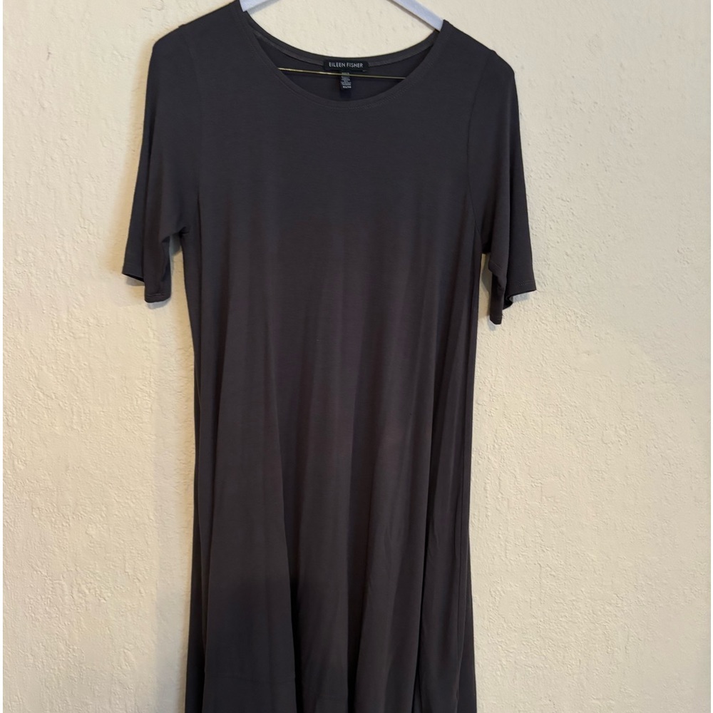 Eileen Fisher - cotton Jersey midi T-Shirt Dress